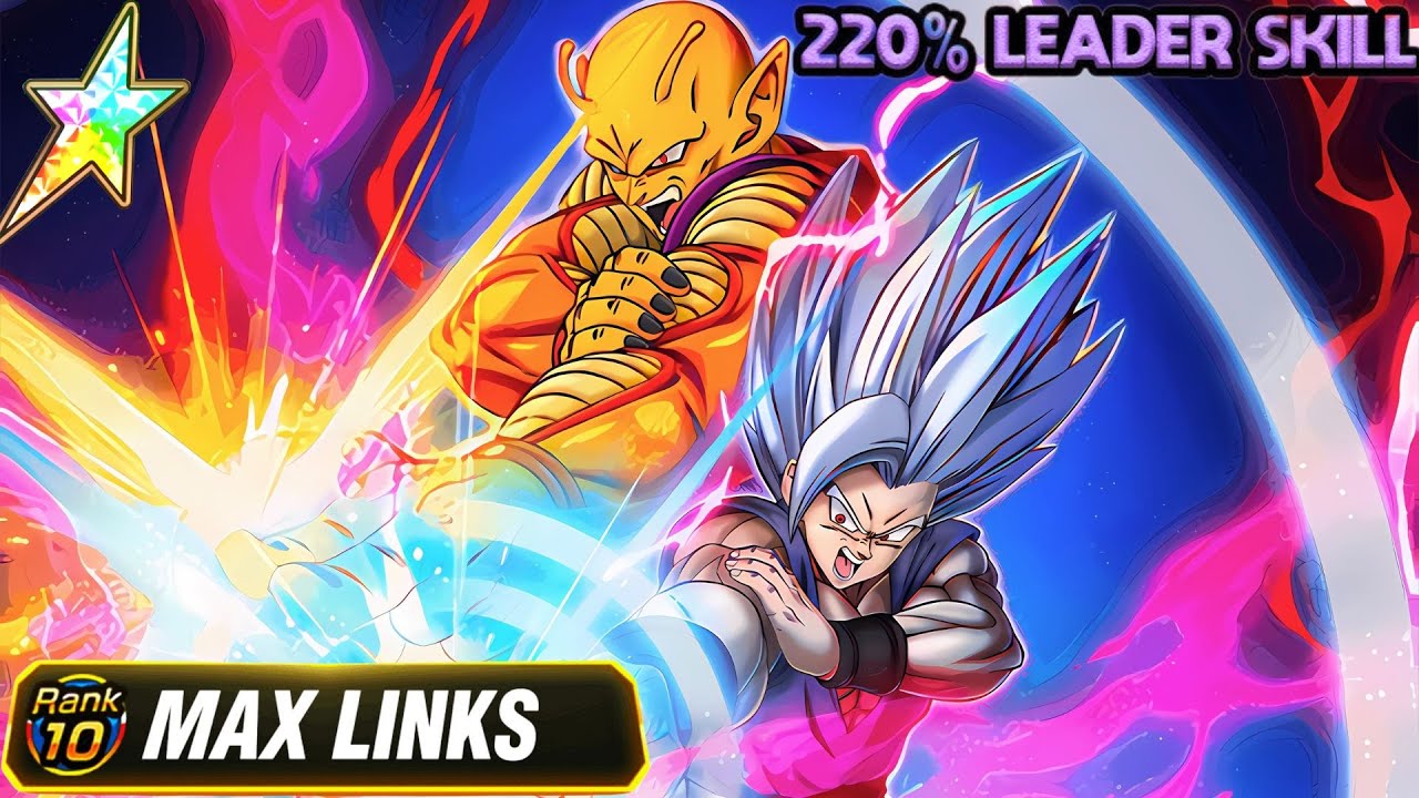 BEAST GOHAN 220% LEADER SKILL LINK LEVEL 10 SHOWCASE!! Dragon ball Z dokkan battle