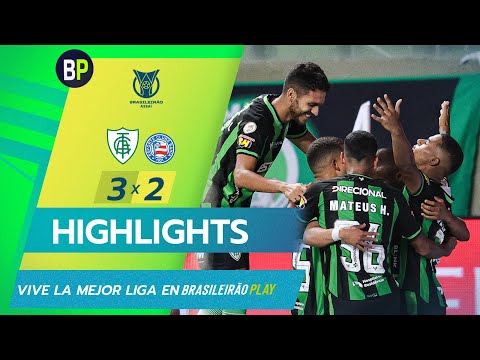 EL COELHO COMPLICÓ A BAHÍA QUE DEFINE SI DESCIENDE EN LA ÚTLIMA FECHA | AME 3x2 BAH #Brasileirao