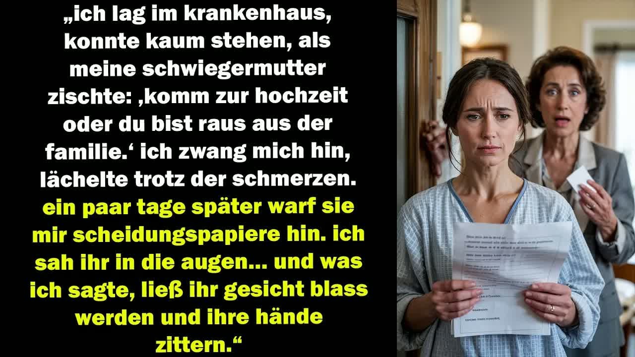 Meine Schwiegermutter Warf Mir Die Scheidungspapiere Hin Doch Dann Blieb Ihr Fast Das Herz Stehe