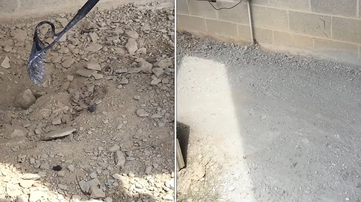 maintaining “gravel driveway” with CHEAP BAGS of CONCRETE