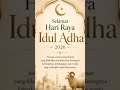 Happy Eid al-Adha Mubarak 🙏 #harirayakurban #kurban