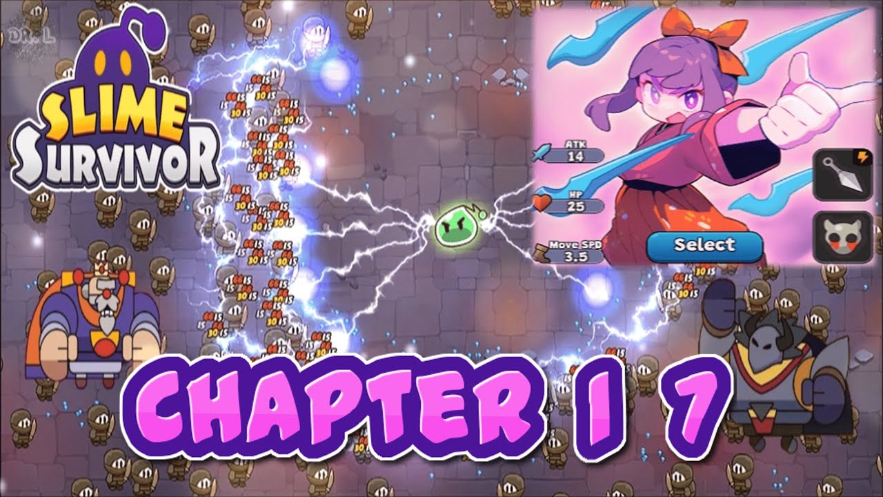 Slime Survivor: Idle RPG Games - Chapter 17 Gameplay | Character: Tao (Android, iOS)