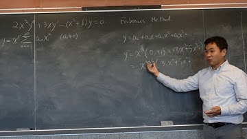 Introduction to Frobenius Method Part 1