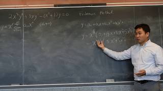 Introduction to Frobenius Method Part 1