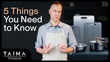 5 Things You NEED to Know Before Buying Titanium Cookware | Taima Titanium Kitchenware
