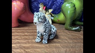 Destroy Stuffed Animal Snow Leopard Plush Toy