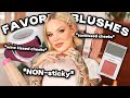 NON-STICKY CREAM BLUSHES!!! TOP 10 BLUSHES wine stained cheeks, sunkissed blush, latte makeup blush