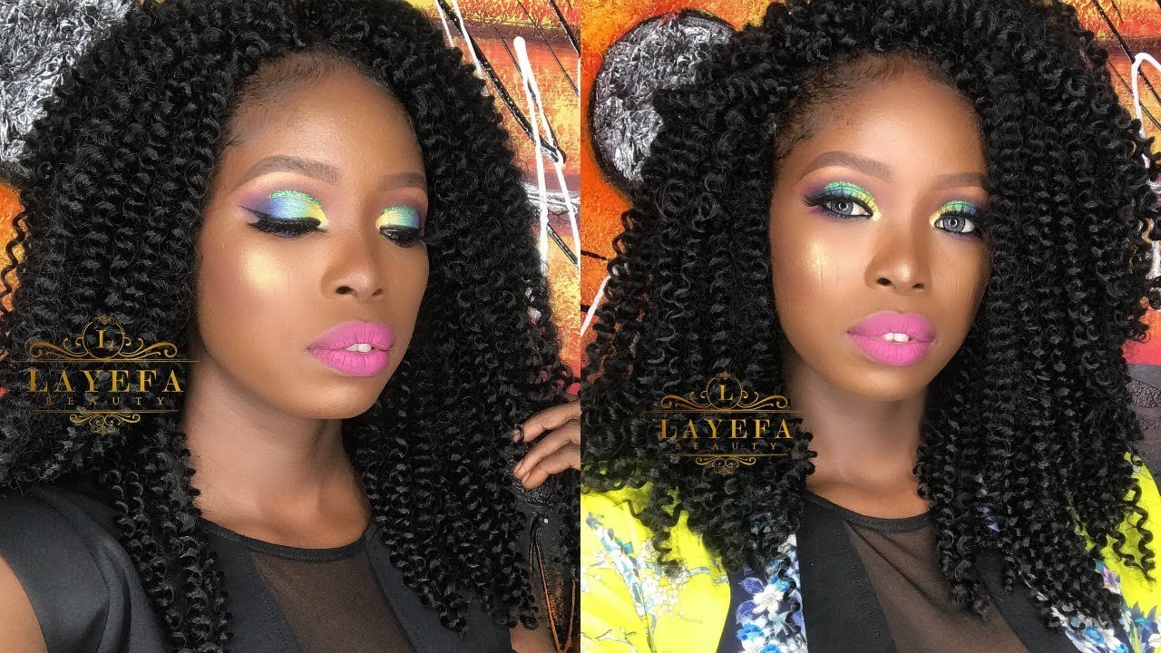 SUMMER HAIR AND MAKEUP TUTORIAL | LAYEFABEAUTY