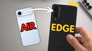 Every Way The S25 Edge Is Better Than The Iphone Air!