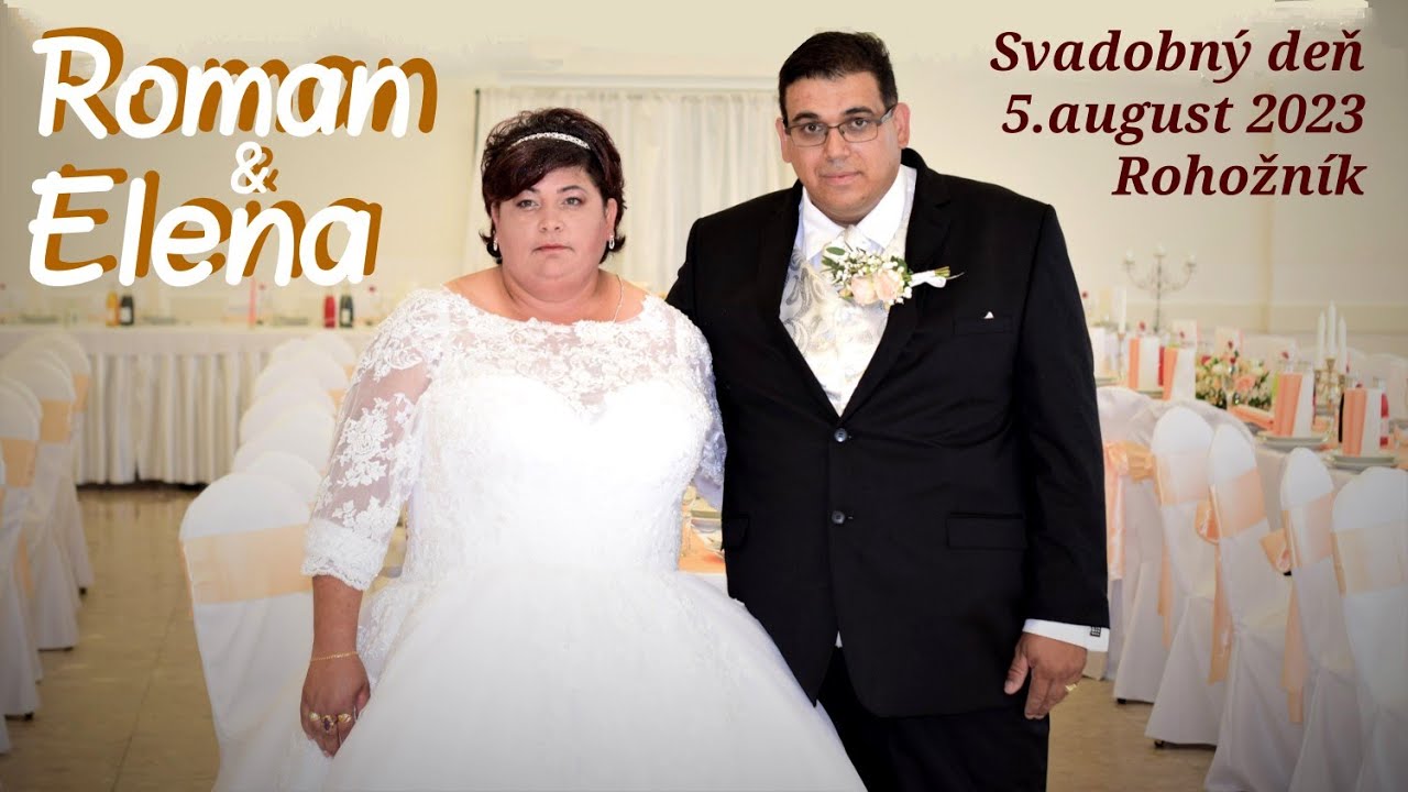 Roman & Elena Svadobný deň 5.8.2023