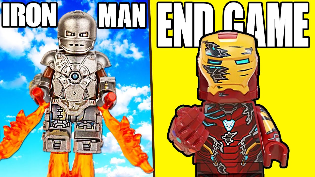 I built Every IRON MAN in LEGO...