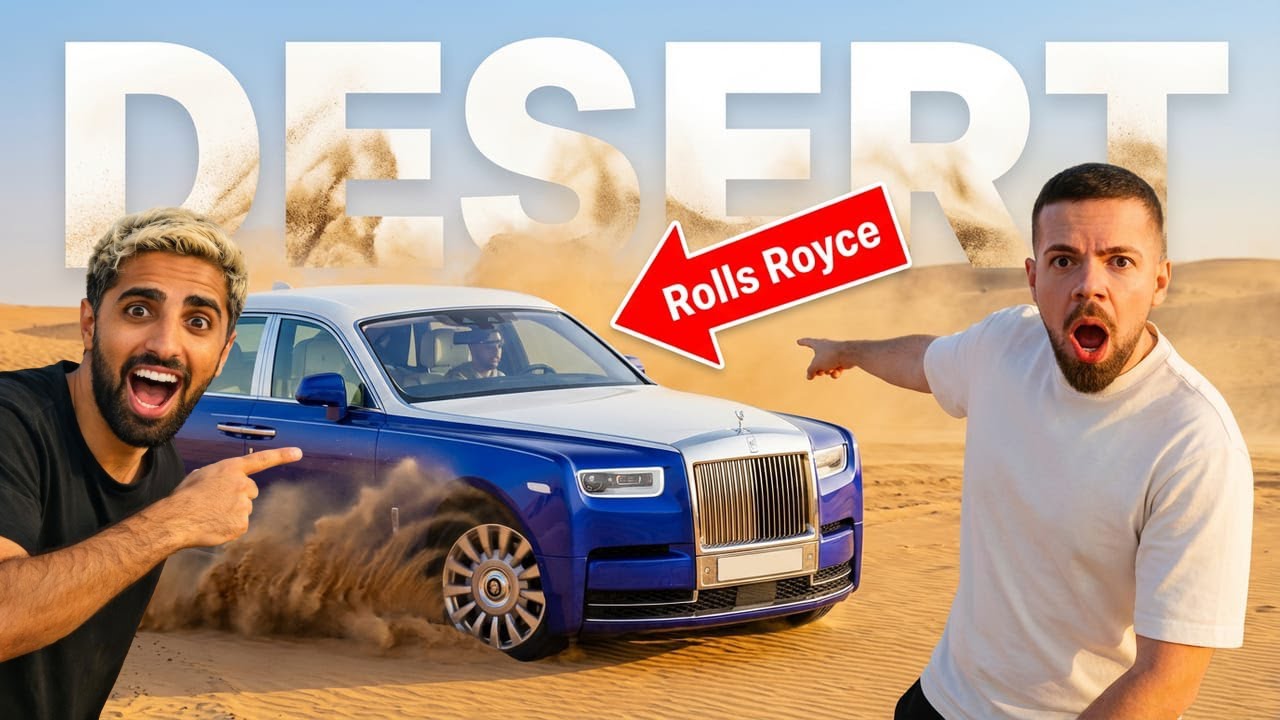 Мы въехали в пустыню Лива.