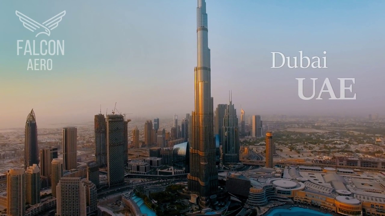 All amazing Dubai attractions in one video. UAE from above. DJI Phantom pro  footage