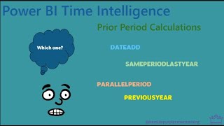 Power BI DAX Time Intelligence: DATEADD vs SAMEPERIODLASTYEAR vs PARALLELPERIOD Explained!