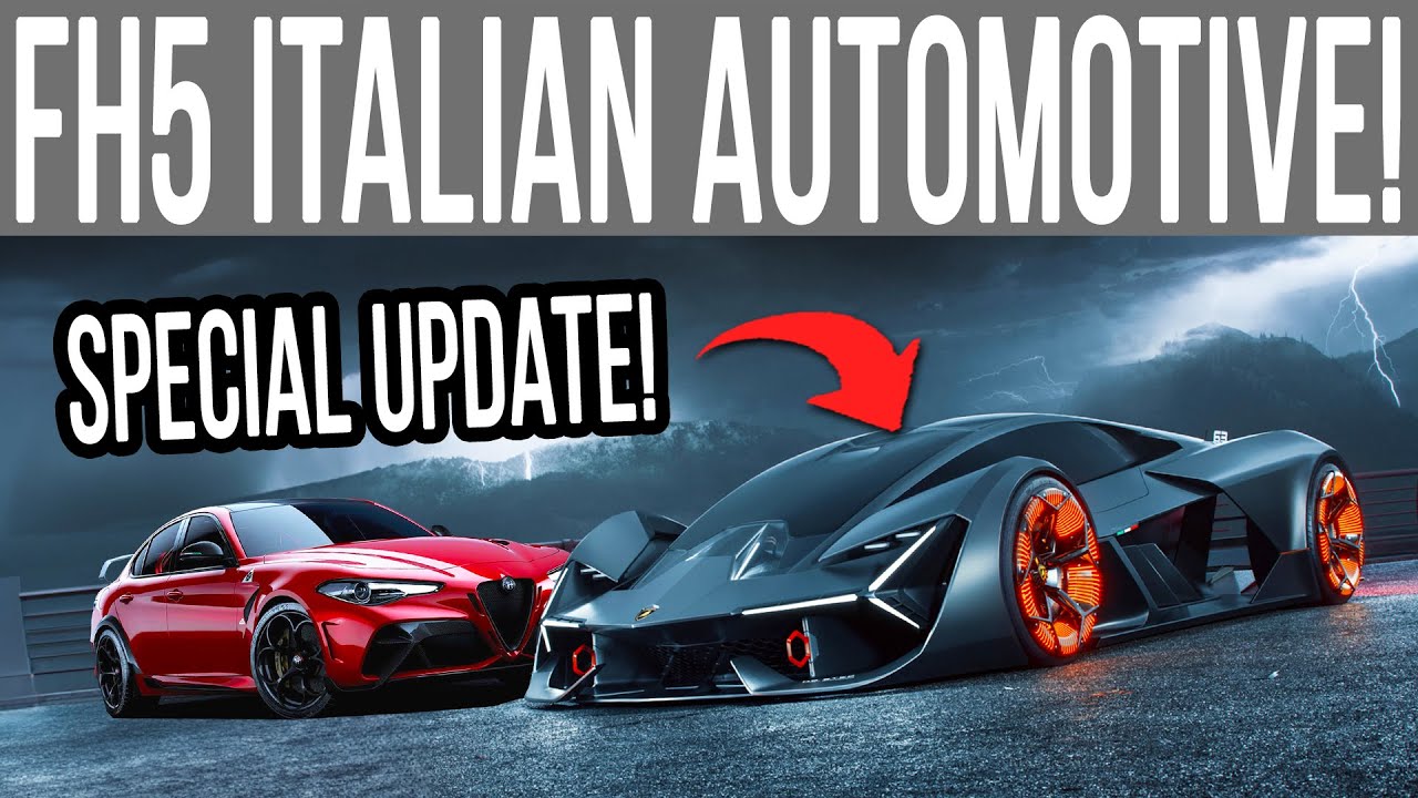 Forza Horizon 5: Massive Italian Cars Update Adds 16 New Vehicles for Free  – GTPlanet