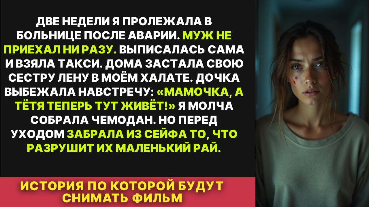 Две недели в больнице — муж не приехал НИ РАЗУ. Дома меня встретила сестра в моём халате