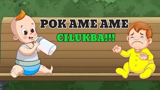 Pok Ame Ame Cilukbaaa - Lagu Pok Ame Ame - Lagu Anak Balita Indonesia Populer 