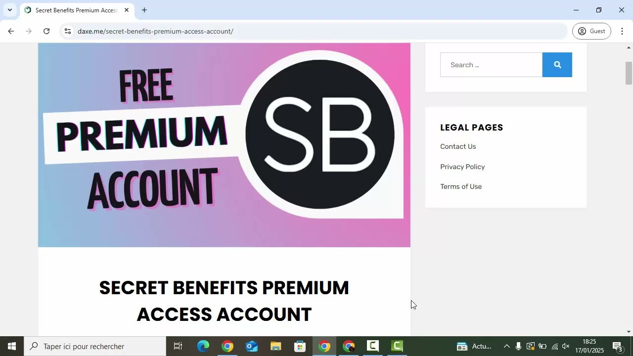 Secret Benefits Premium Access Account: Get Free Features Today!