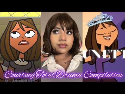 11 minutes and 28 seconds of Courtney Total Drama Compilation bc my ...