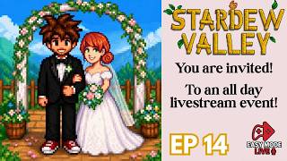 I'M GETTING MARRIED! | STARDEW VALLEY ALL DAY LIVESTREAM | FIRST TIME PLAYTHROUGH | EP 14 screenshot 4