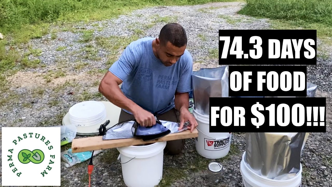 Low Cost, Emergency Food Storage