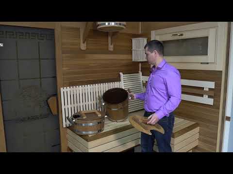 Запарник Tesli 15 л з термолипи з пластмасовою вставкою для лазні та сауни, видео 1