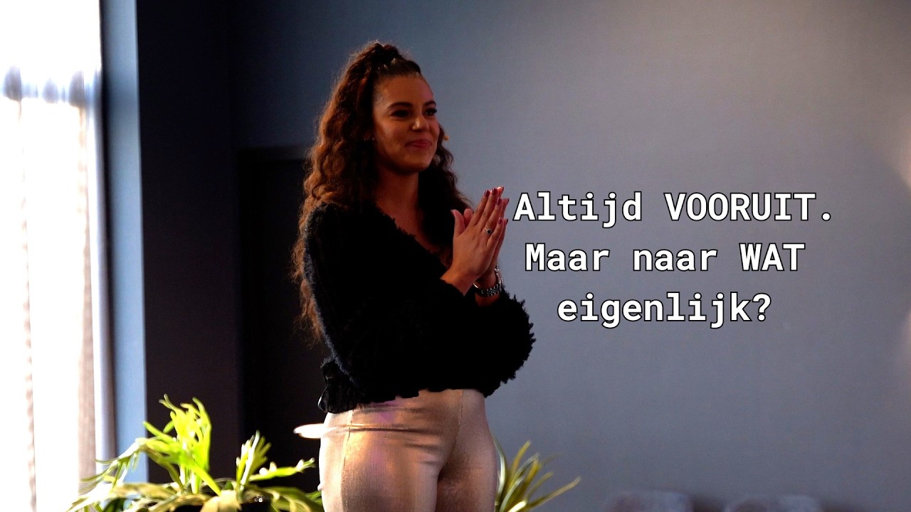 Altijd VOORUIT. Maar naar WAT eigenlijk?