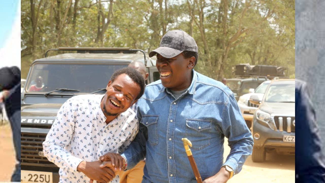 MP SALASYA DESPLAYS MORE OF COMEDY THAN POLITICS INFRONT OF KALONZO IN KAKMEGA COUNTY