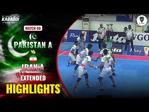 Iran A vs Pakistan A | Full Match Highlights | Match 6 | Kabaddi Series 2026 | M9M1H