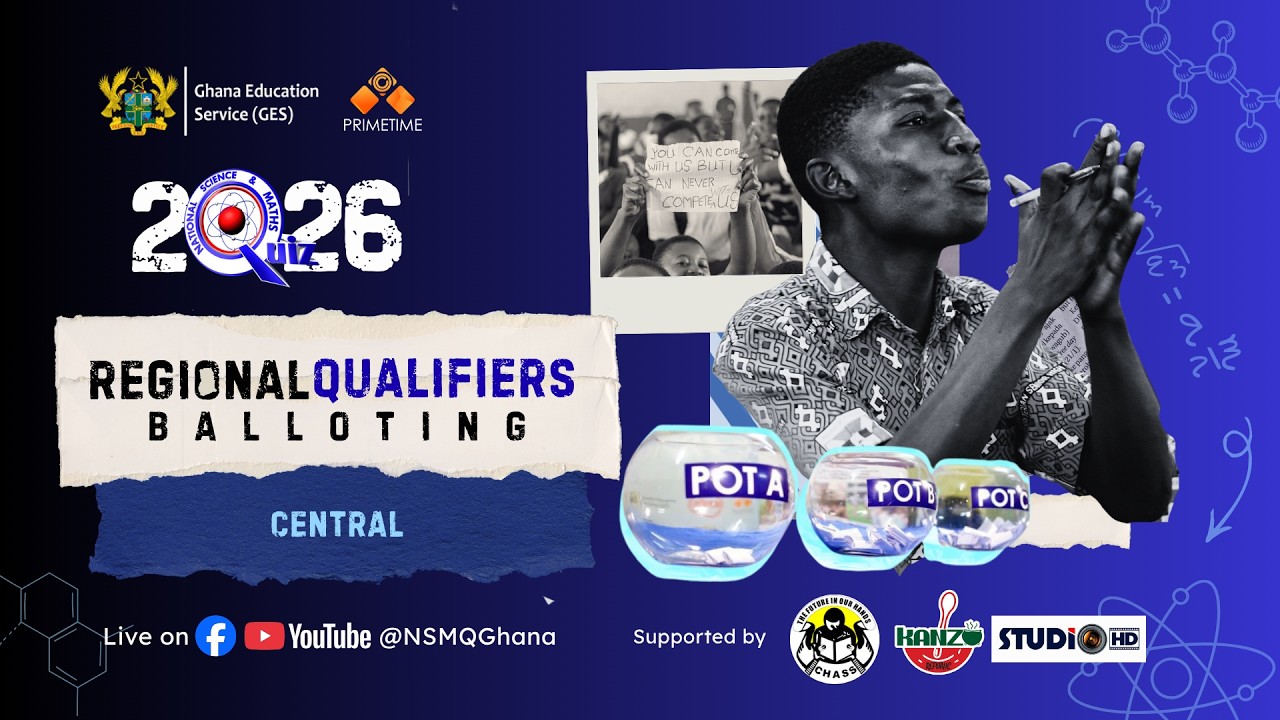NSMQ 2026: BALLOTING FOR THE REGIONAL QUALIFIERS IN THE CENTRAL REGION.#NSMQ2026 #NSMQREGIONALS