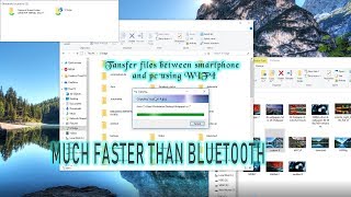 Transfer/Access Files through WIFI, MUCH FASTER THAN BLUETOOTH! screenshot 4