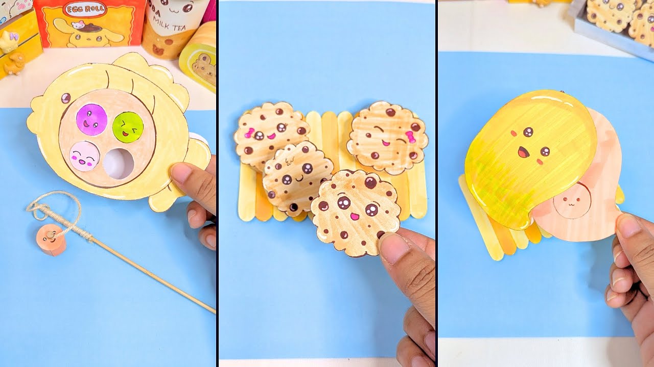Простая эстетика кавайи ASMR | Школьные проекты | Игровое обучение | Простые идеи для поделок | S...