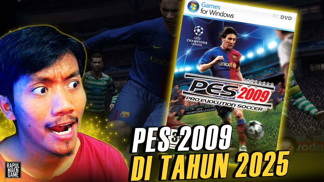 PES 2009 MASIH SERU DIMAENIN DI TAHUN 2025??  - Pro Evolution Soccer 2009 PC GAMEPLAY