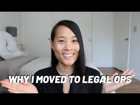 Why I moved to legal ops