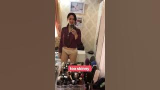 Sisca Mellyana Too Skinny 'Showing Her White Panty' | Terlalu Kurus Menunjukkan Celana Putihnya