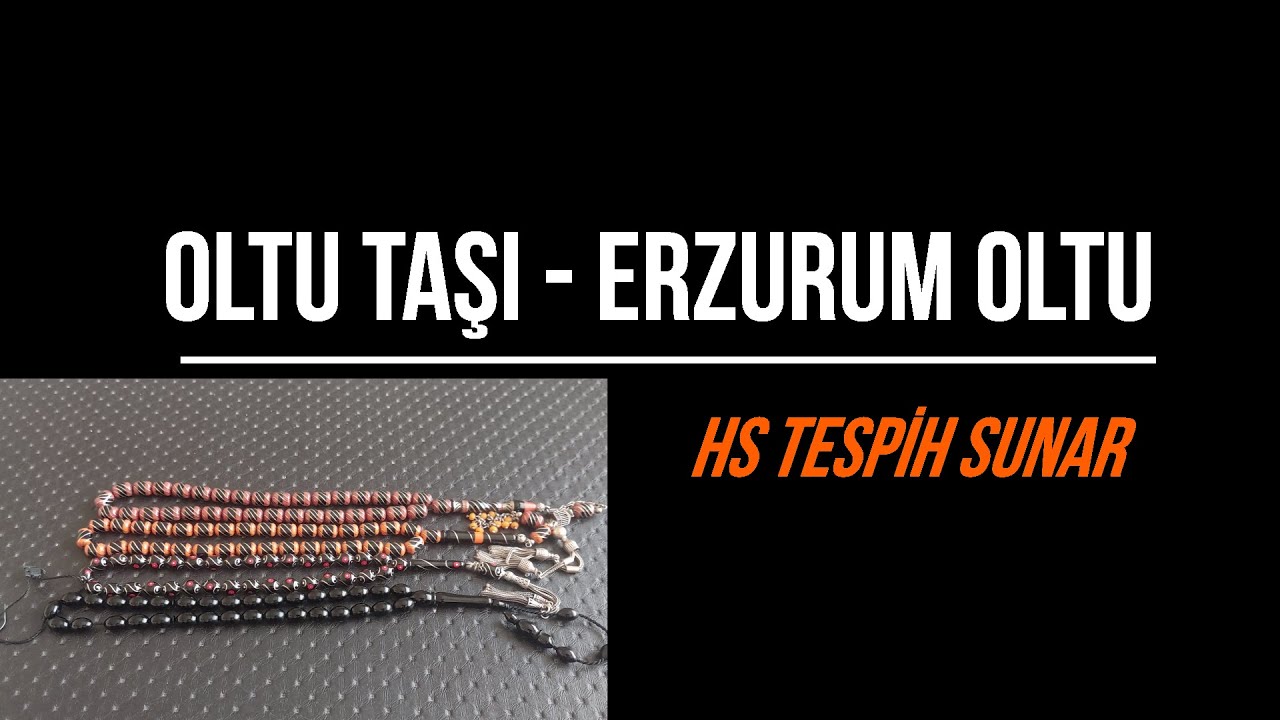 Oltu Taşı - Erzurum Oltu