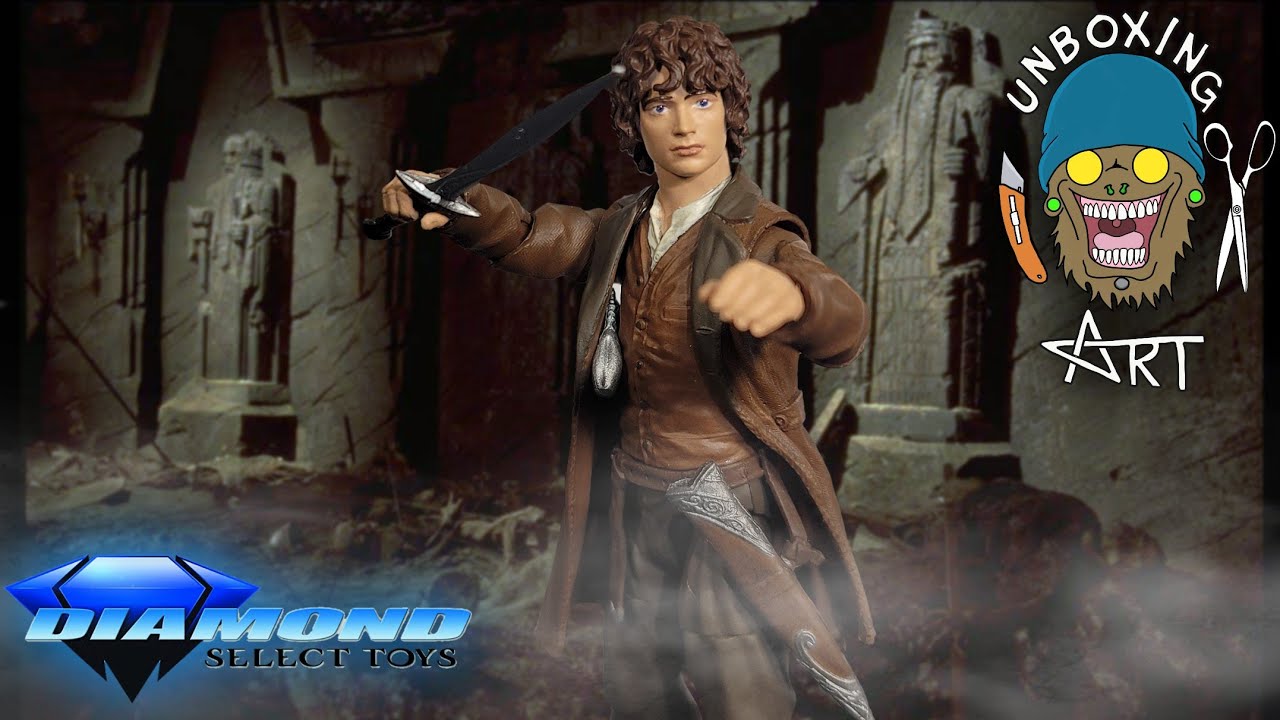 Diamond Select Toys Lord of The Rings Series 2 Frodo Unboxing and Review