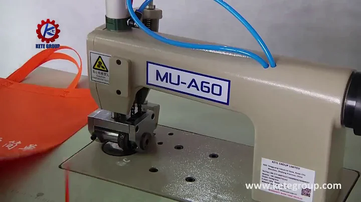 Manual non woven bag making machine