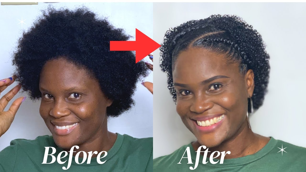 4b/4c natural hairstyle 