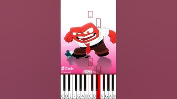 The Best Laugh Inside Out 2 (@fash) Inside Out Animation - Octave Piano Tutorial