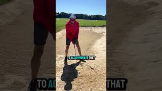 If you’re trying to hit a high, soft bunker shot, first assess the lie to make sure you have enough screenshot 4