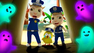 Police Office Found Ghosts In The Cave | Dolly And Friends Superheroes Vs Ghosts | Cartoon Kids