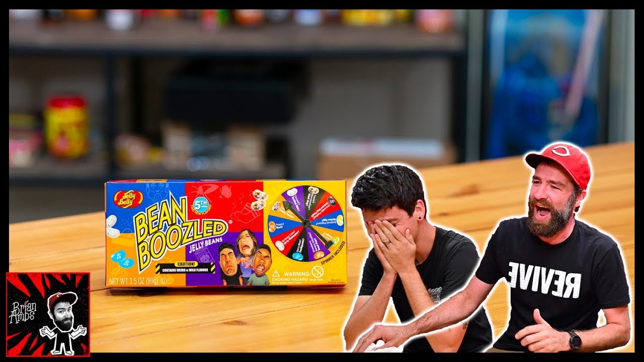 THE BEAN BOOZLED CHALLENGE! | Super Gross Jelly Beans!
