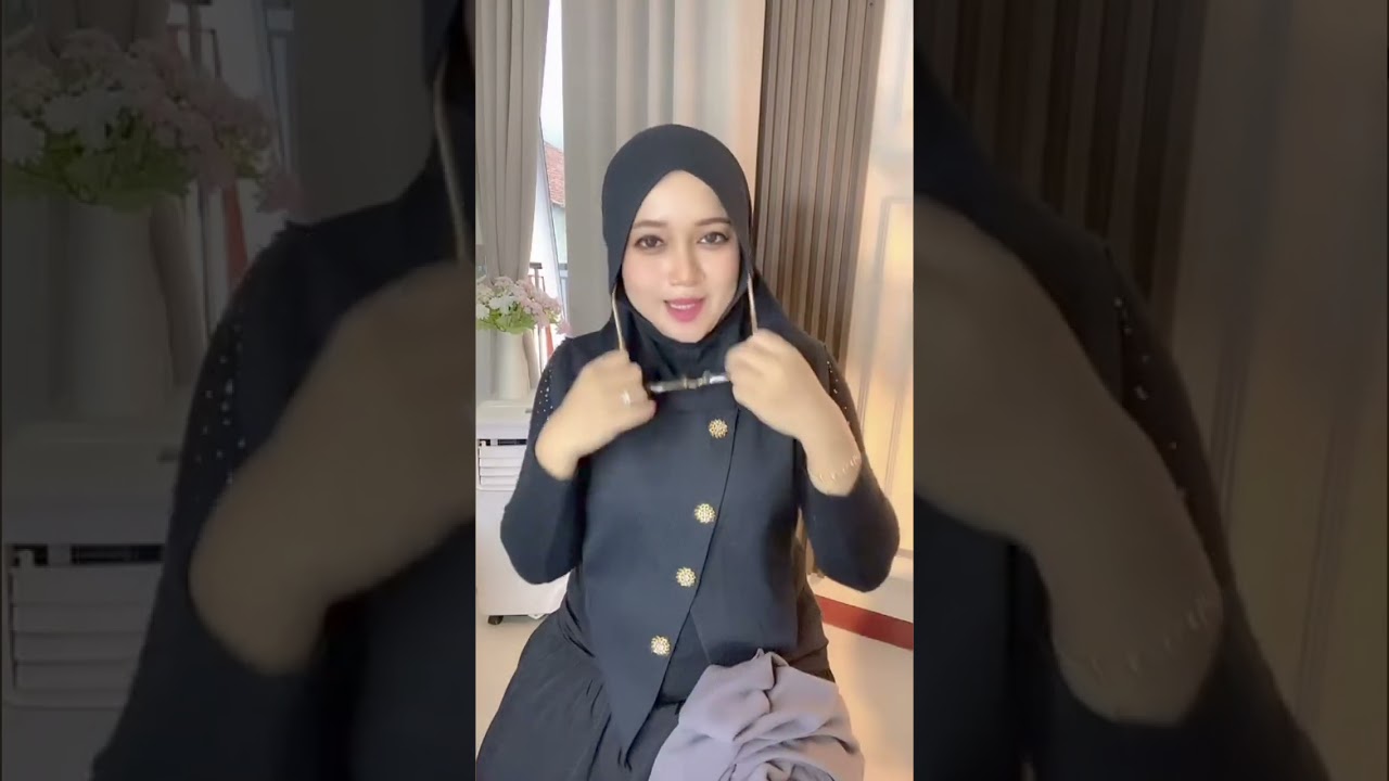 IR   SL HIJAB DAILY GEMPI KANCING BERGO SOFTPAD KNIT PREMIUM