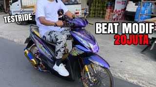 Jalan Jalan Pake BEAT THAILOOK modif 20JUTA - Testride