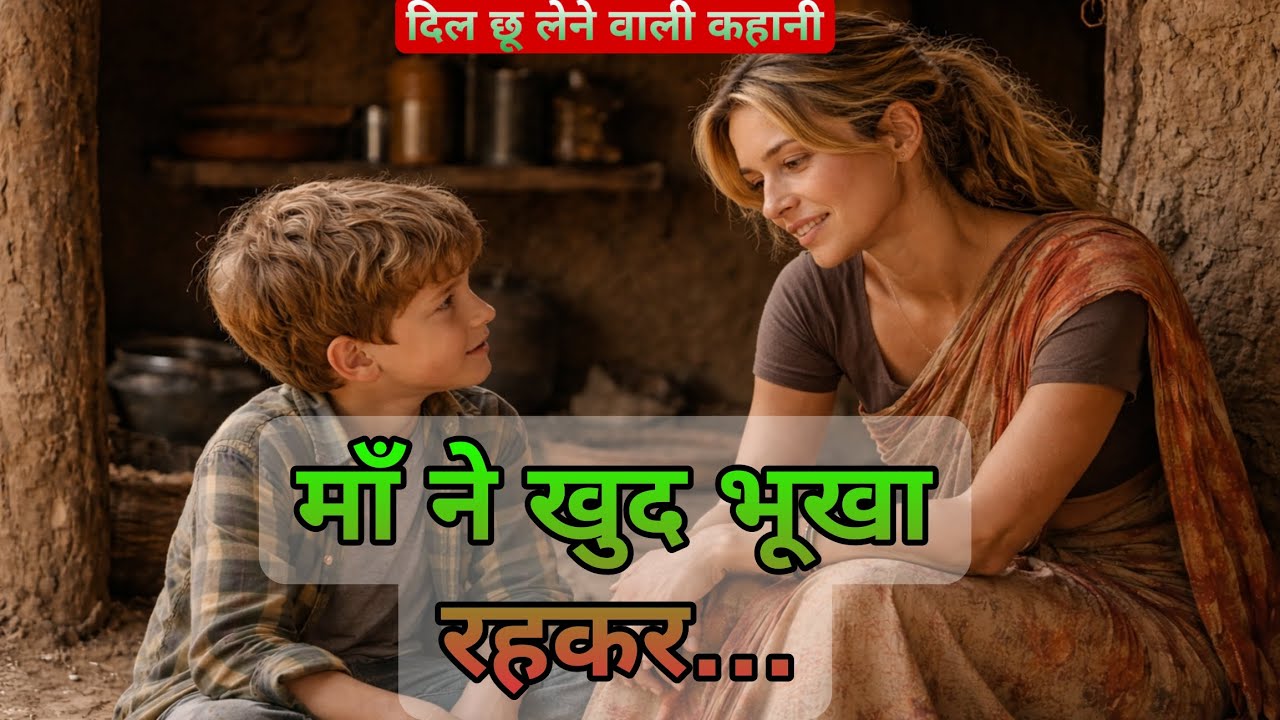 माँ ने खुद भूखा रहकर बेटे को खिलाया 😢 | दिल छू लेने वाली कहानी | Emotional Hindi Story