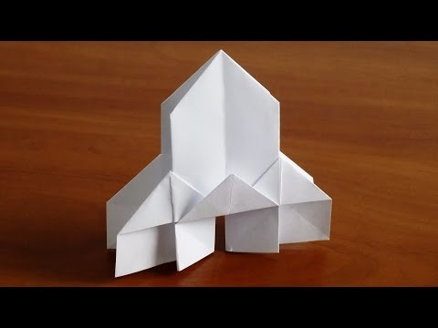 Оригами ракета своими руками