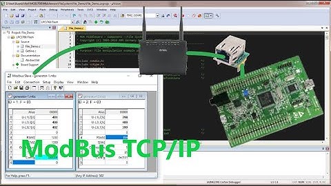 Stm32+W5500 ModBus TCP/IP Tutorial