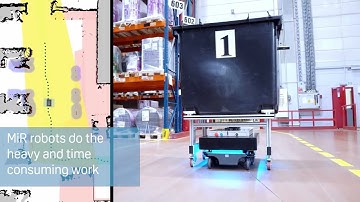 How MiR can transport waste materials and improve your efficiency