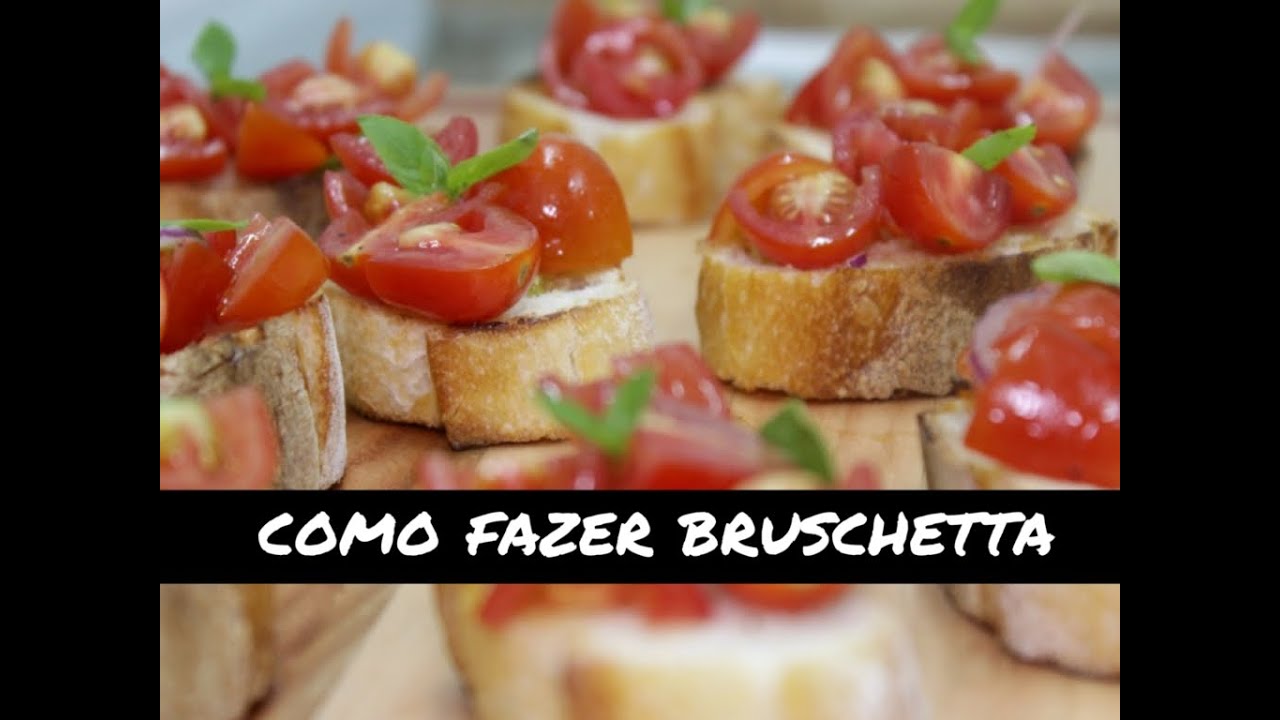 DIY na cozinha: como fazer bruschetta part. chef Danilo Ueno - YouTube